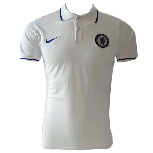 Polo Chelsea 2019-20 Blanc